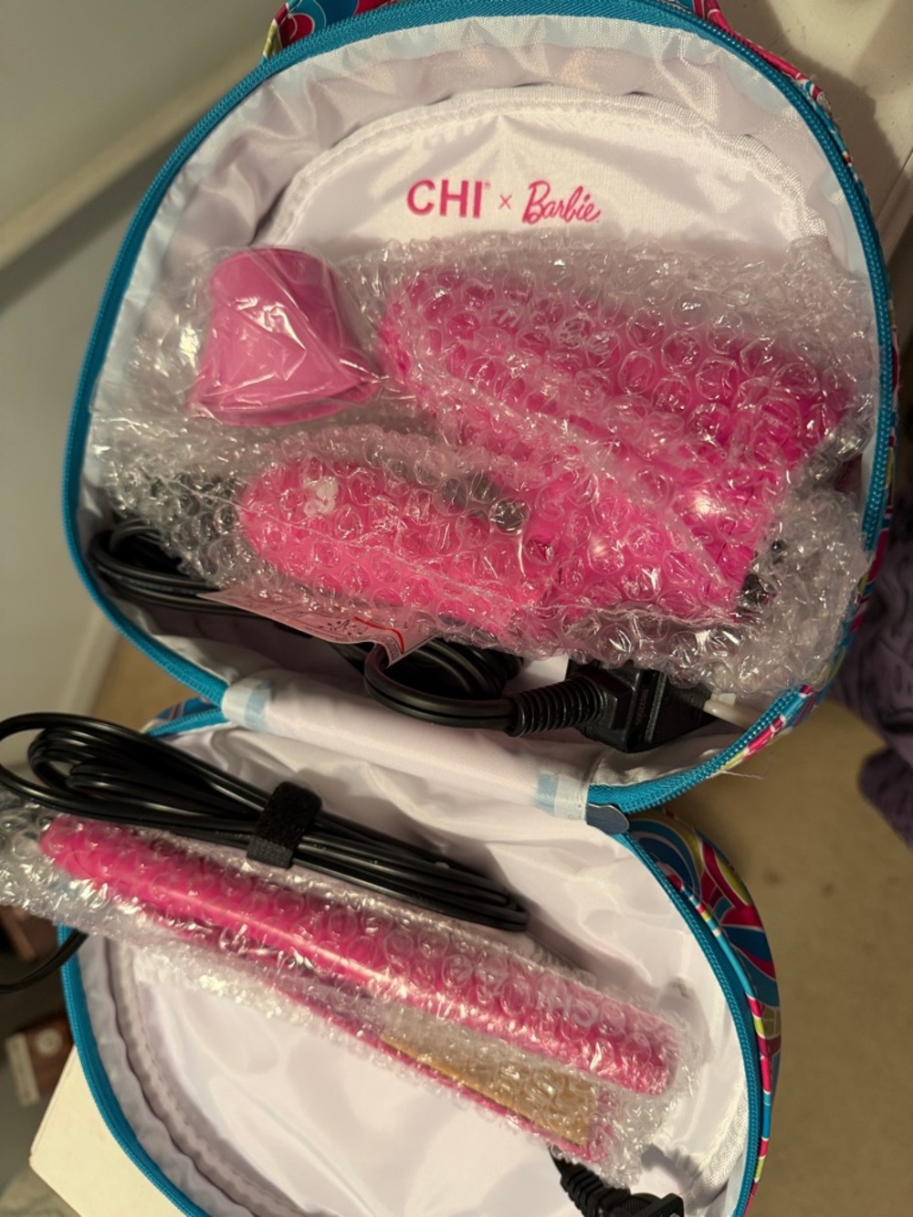 CHI x Barbie Pink Hair Styling Set - Travel Case